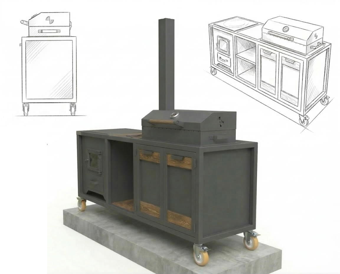BBQ Marshal (with wheels) showcase image