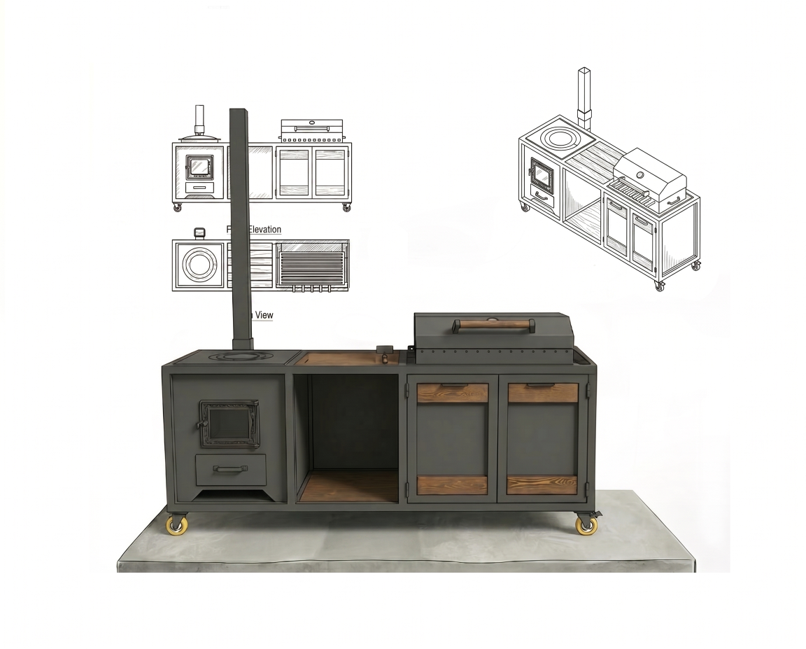BBQ Marshal (with wheels) showcase image