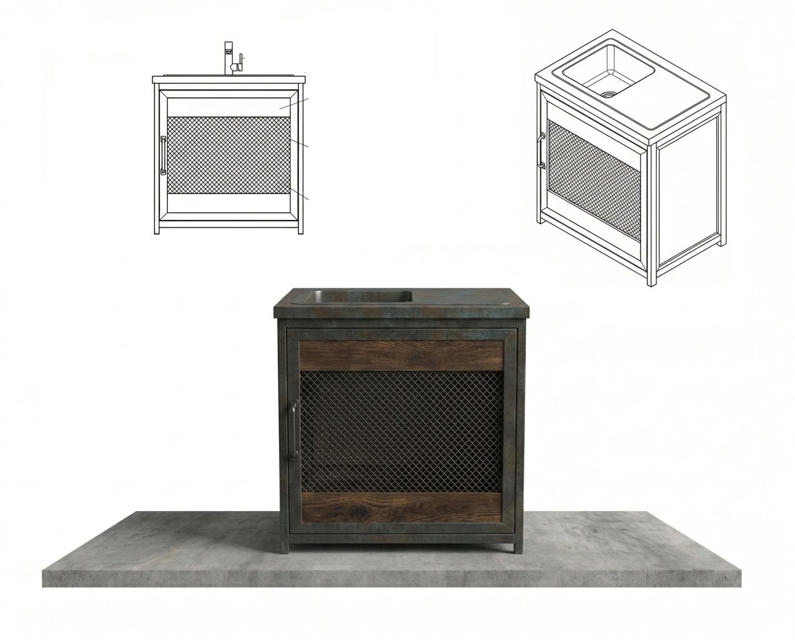 Multifunctional sink module (80x60) showcase image